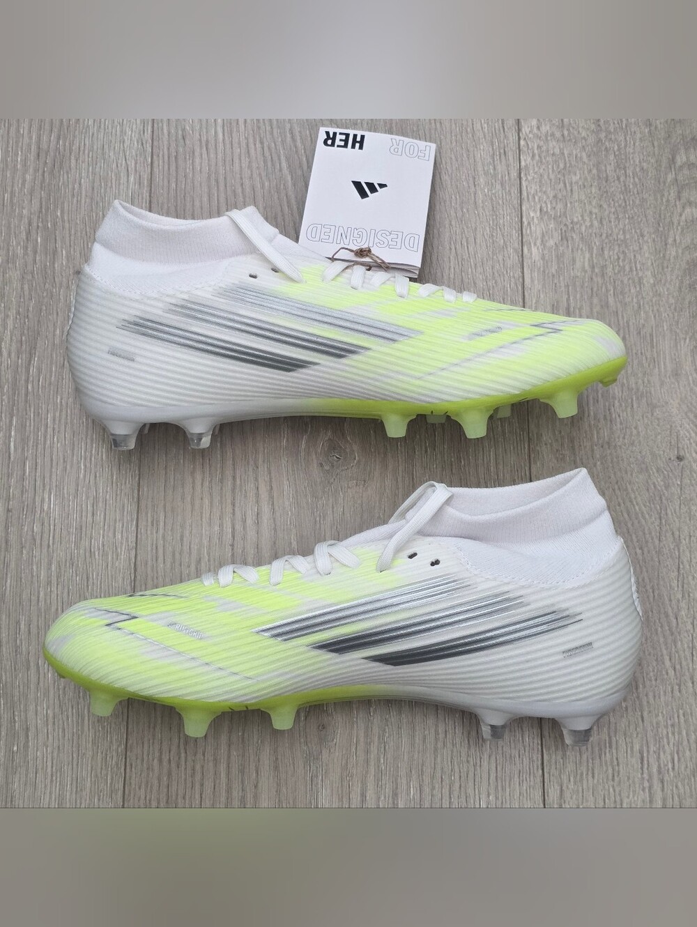 Adidas F50 Sparkfusion League Club FG/AG Soccer Cleats JP8350 Women's Sizes NWT